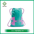 Polyester gym drawstring bag,Drawstring Gym Bag Travel Backpack School Backpack